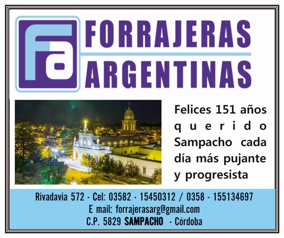 FORRAJERAS 2026