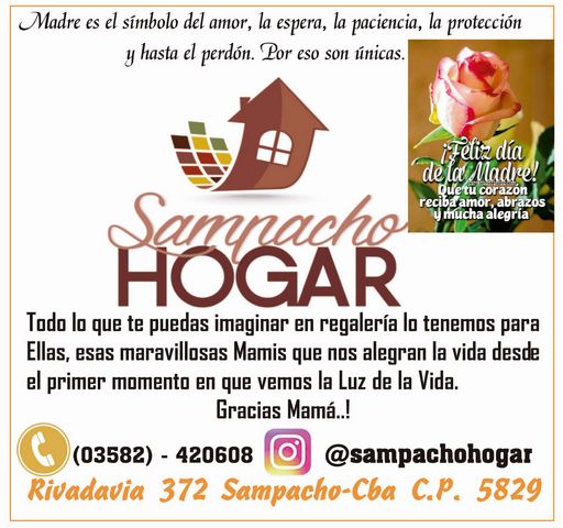 Sampacho Hogar Madres